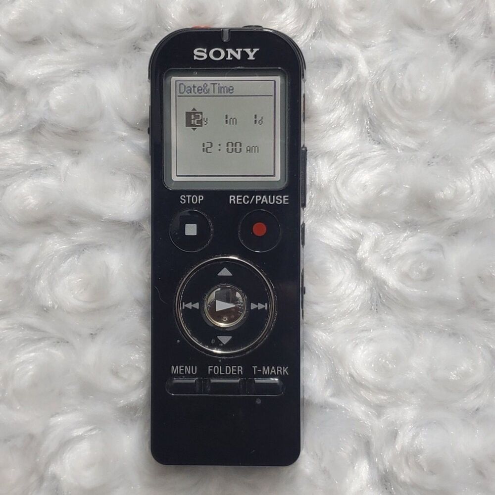 Sony ICD-UX533 Digital Voice Recorder Black Handheld USB Direct MicroSD